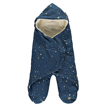 Achat Accessoires bébé Couverture Nomade Kiss Me Gold Stella & Night Blue - 0/6 Mois