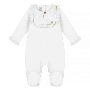 Achat Body et Pyjama Pyjama Dors-Bien Monogramme Blanc - 1 Mois
