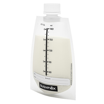 Achat Tire-lait 20 Sachets de Conservation - 180 ml