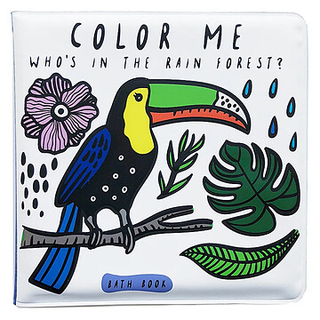 Achat Livres Livre de Bain Color Me - Who's in The Rainforest