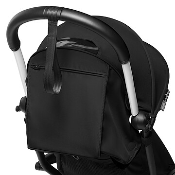 Poussette YOYO² Complète Châssis Blanc 0+ et 6+ - Noir (BABYZEN) - Image 4