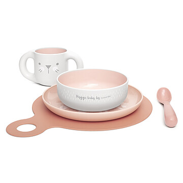 Achat Coffret repas Coffret Repas 5 Pièces Hygge Baby - Rose