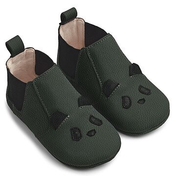Achat Chaussons et chaussures Chausson Edith Panda Hunter Green - 19