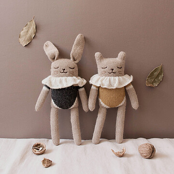 Doudou Lapin - Maillot Noir (Main Sauvage) - Image 3