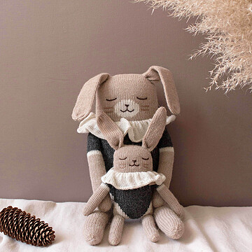 Doudou Lapin - Maillot Noir (Main Sauvage) - Image 2