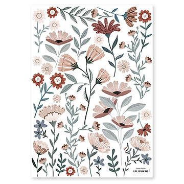 Achat Sticker Planche de Stickers  Ocean Field - Ocean Flowers