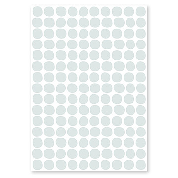 Achat Sticker Planche de Stickers - Pois Morning Mist