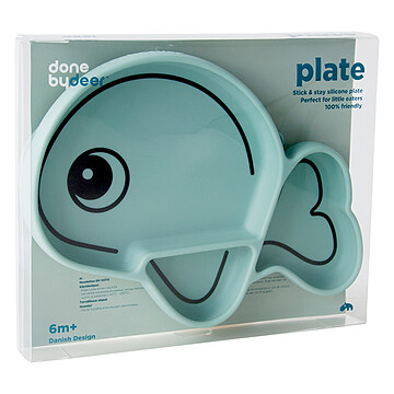 Assiette Stick & Stay Wally - Bleu (Done by deer) - Image 4