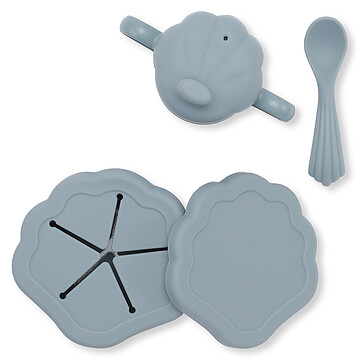 Achat Coffret repas Set de Repas 5 Pièces Coquillage - Light Blue