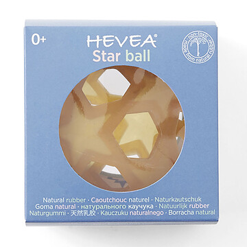 Star Ball Caoutchouc Naturel - Jaune (Hevea) - Image 4