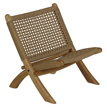 Achat Table et chaise Folding Kids Chair Loom Rope - Naturel