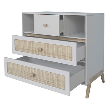 Commode en Rotin et Plan à Langer Marelia - Lune (Théo) - Image 5
