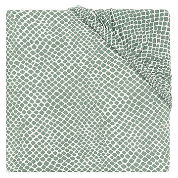 Achat Linge de lit Drap Housse Snake Ash Green - 60 x 120 cm