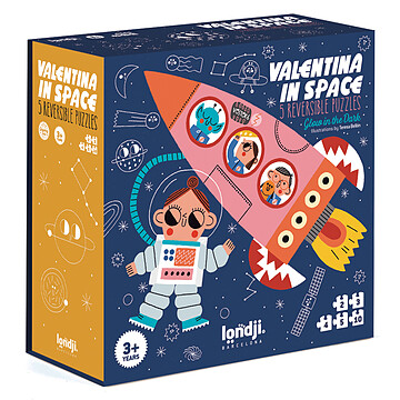 Achat Mes premiers jouets Puzzle Valentina Dans l'Espace