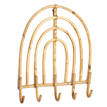 Achat Porte-manteau Porte-manteau en Rotin Ruby - Naturel