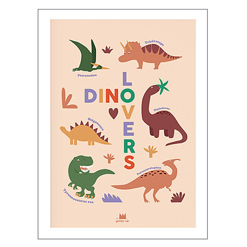 Achat Affiches et posters Affiche Les Dinosaures
