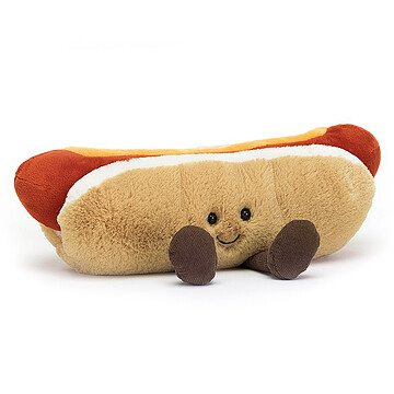 Achat Peluche Amuseable Hot Dog