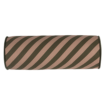 Achat Coussin Coussin Majestic - Green Taupe Stripes