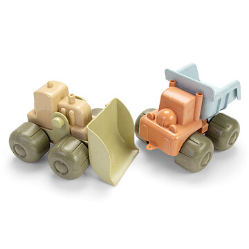 Achat Mes premiers jouets Lot de 2 Véhicules de Construction en Bioplastique