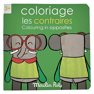 Achat Loisirs créatifs Cahier de Coloriage Les Contraires - Les Popipop