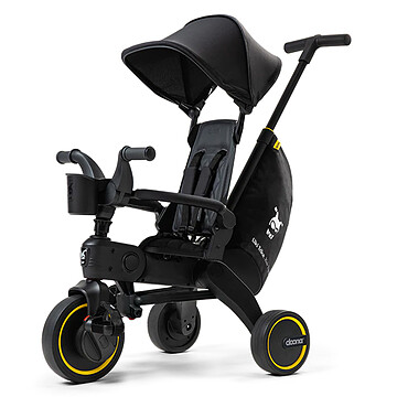 Achat Trotteur et porteur Tricycle Evolutif Compact Liki Trike Edition Spéciale - Midnight Black