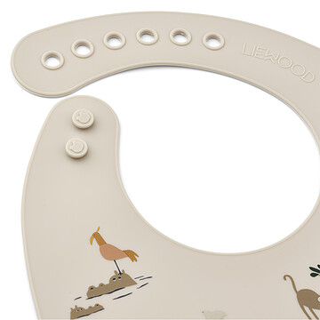Lot de 2 Bavoirs Tilda - All Together Sandy (Liewood) - Image 1