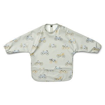 Achat Bavoir Bavoir à Manches Merle - Bicycle Cloud Blue