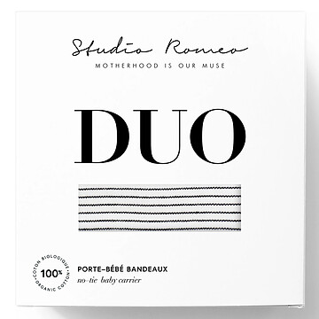 Porte-bébé Duo T2 - Stripes (Studio Romeo) - Image 4