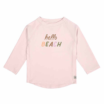 Achat Accessoires bébé T-shirt Anti-UV Manches Longues Splash & Fun - Hello Beach Rose Clair