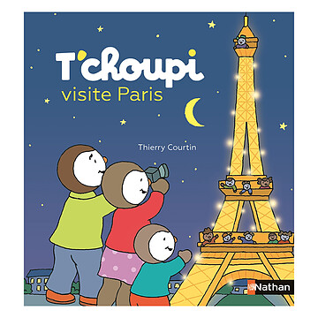 Achat Livres T'choupi Visite Paris