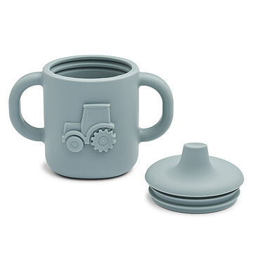 Tasse d'Apprentissage Amelio Blue Fog - 160 ml (Liewood) - Image 1