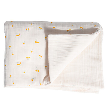 Achat Linge de lit Couverture Ouatinée - Blossom Safran