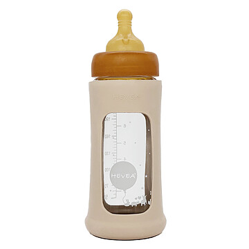 Achat Biberon Biberon Zéro Plastique avec Housse de Protection Sand - 250 ml