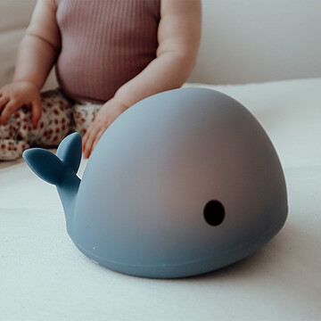 Veilleuse Baleine Moby - Bleu Nuit (Flow) - Image 2