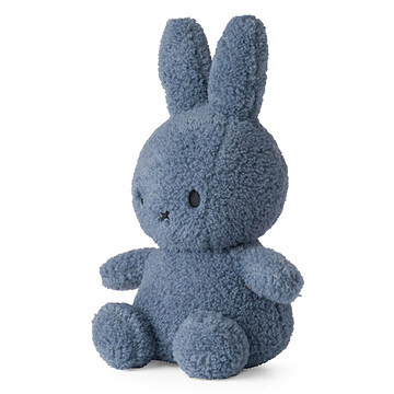 Lapin Miffy Teddy Bleu - Moyen (Bon Ton Toys) - Image 2