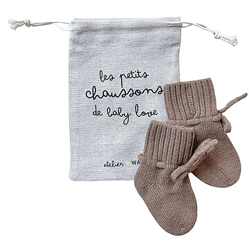 Achat Chaussons et chaussures Chaussons Bébé Caramel Baby Love - 0/6 Mois
