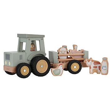 Achat Mes premiers jouets Tracteur avec Remorque Little Farm