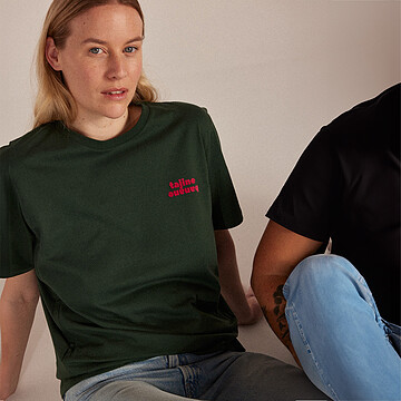 Tajinebanane - T-shirt d'Allaitement La P'allaite Vert - M