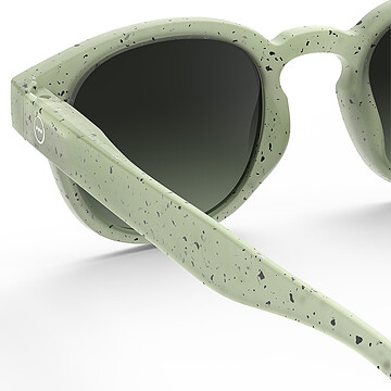 Lunettes de Soleil Junior Sun #C 5/10 Ans - Dyed Green (IZIPIZI) - Image 3