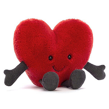 Achat Peluche Amuseable Red Heart - Little