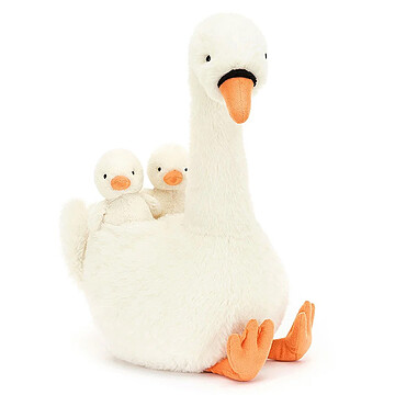 Achat Peluche Featherful Swan