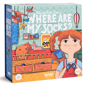 Achat Mes premiers jouets Jeu d'Observation Where Are My Socks ?
