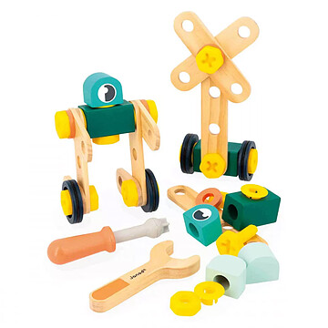 Achat Mes premiers jouets Baril Brico'Kids - 50 Pièces