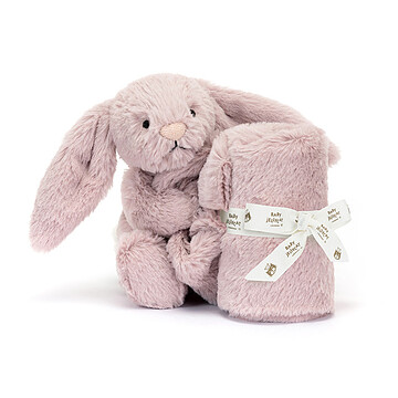 Achat Doudou Bashful Luxe Bunny Rosa Soother 
