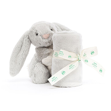 Achat Produits personnalisés Bashful Silver Bunny Soother