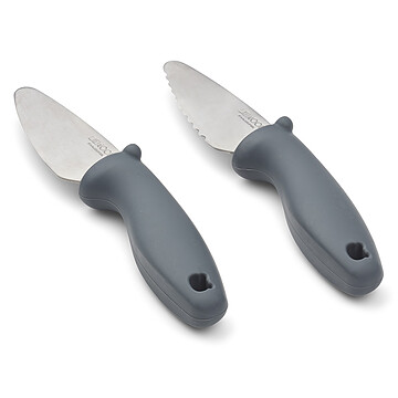 Achat Vaisselle et couverts Lot de 2 Couteaux d'Apprentissage Perry - Whale Blue