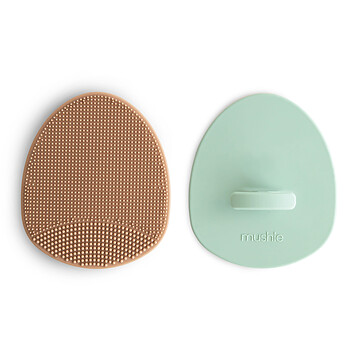 Achat Soins enfant Lot de 2 Brosses de Massage - Naturel / Cambridge Blue 