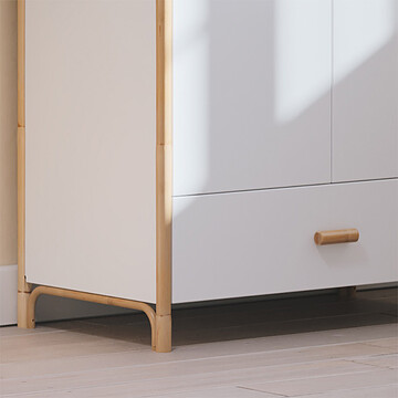 Armoire 2 Portes Océane - Neige (Théo) - Image 4
