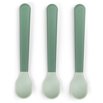 Achat Vaisselle et couverts Lot de 3 Cuillères Easy Grip Foodie - Vert