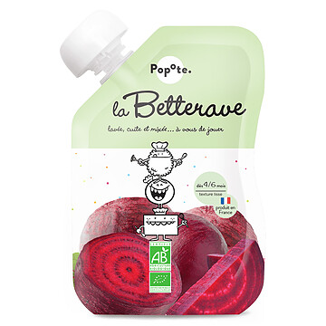 Achat Gourde repas bio Gourde Repas Bio Betterave - 120 g